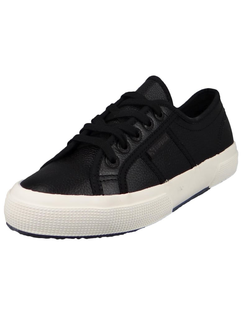 Superga-Sneaker-Tumbled-schwarz