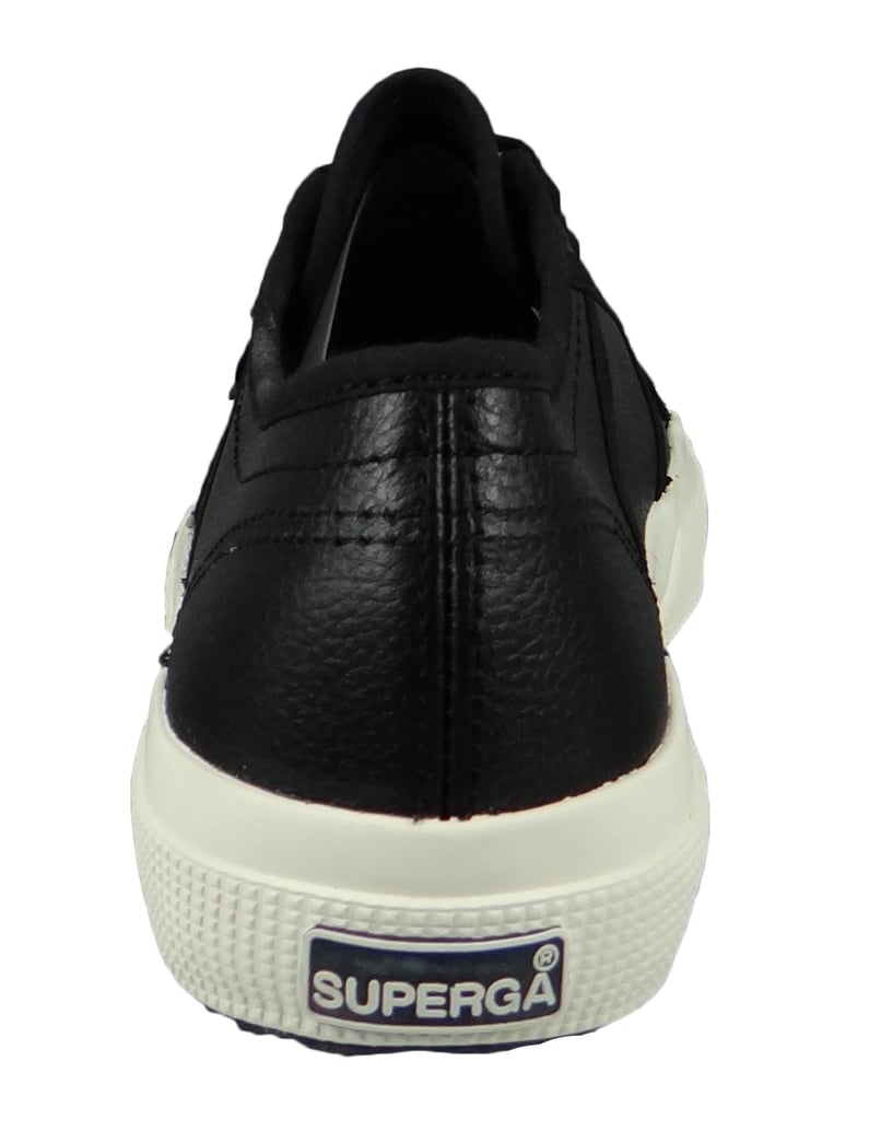 Superga-Sneaker-Tumbled-schwarz