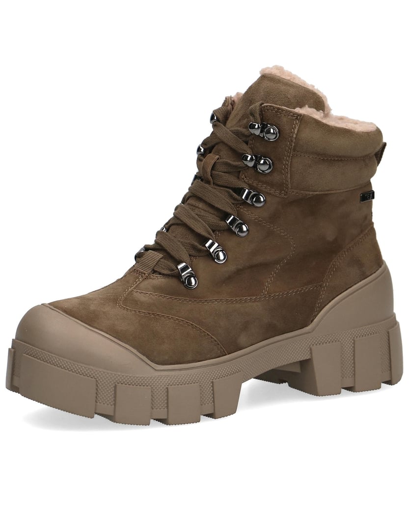 Caprice-Stiefeletten-grün