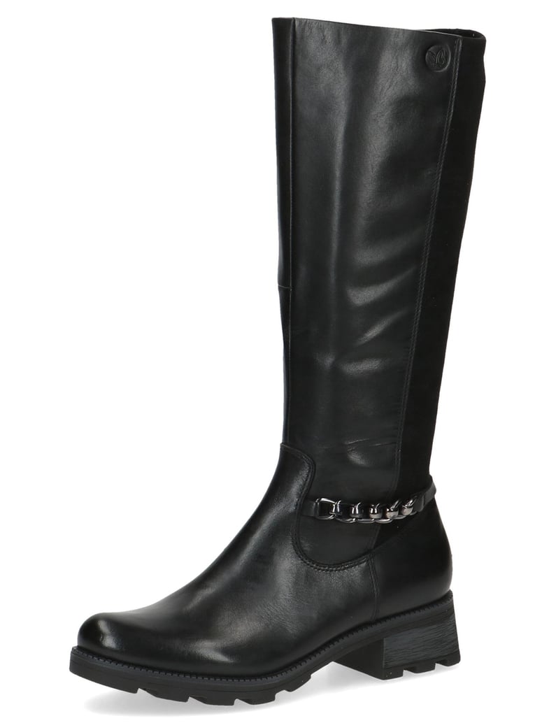 Caprice-Stiefel-silber