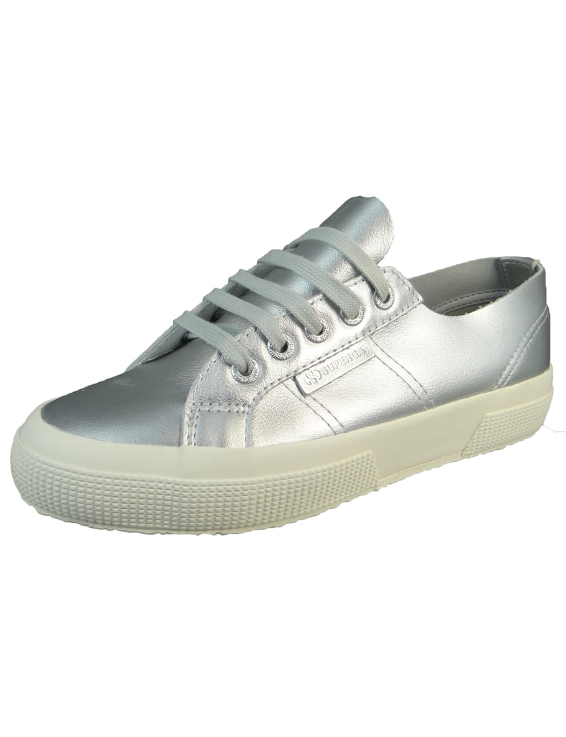 Superga-Sneaker-silber