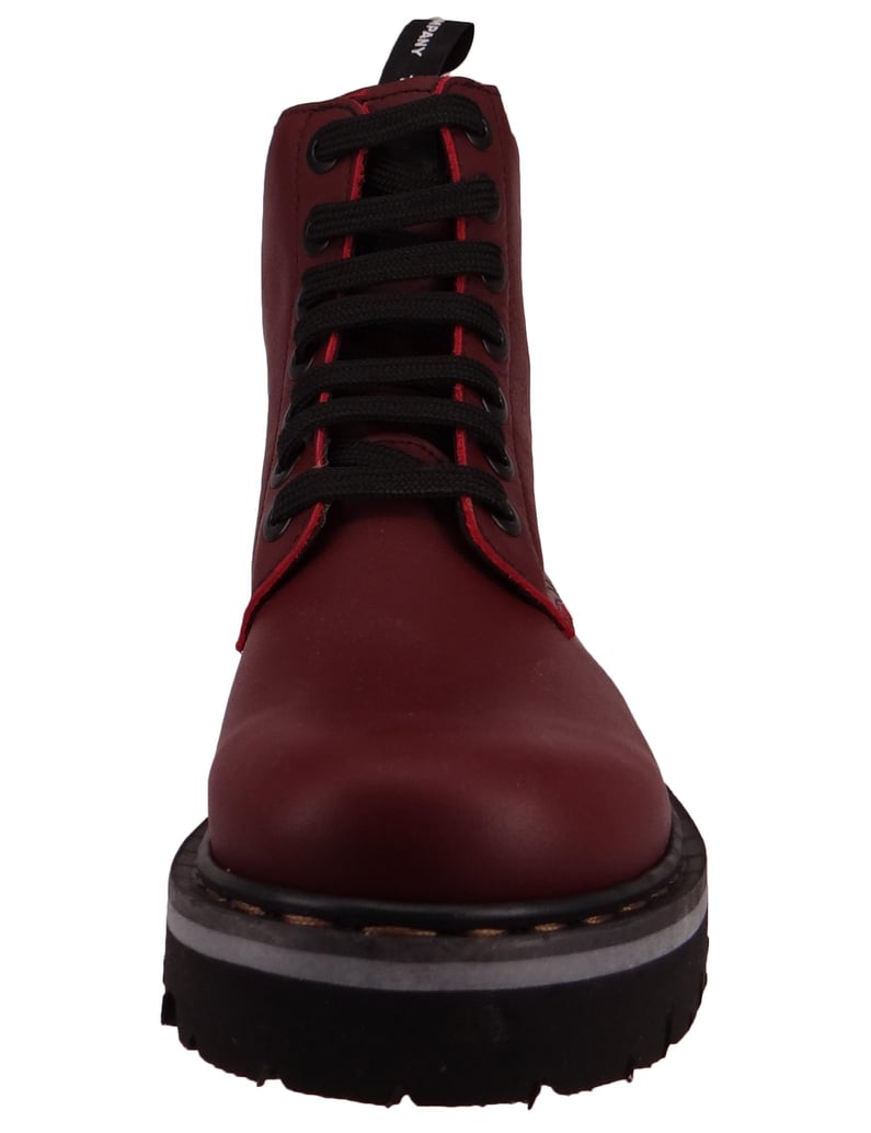Art-Stiefeletten-rot