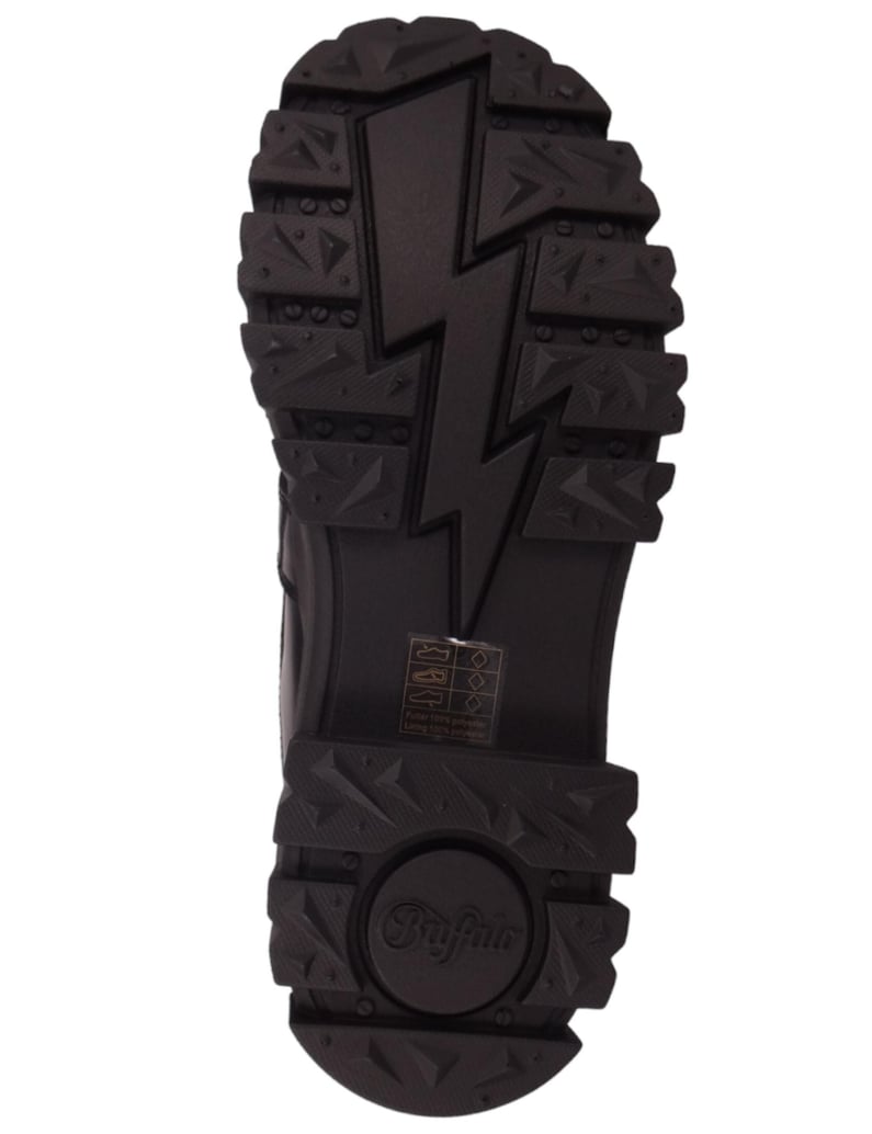 Buffalo-Sandalen-schwarz