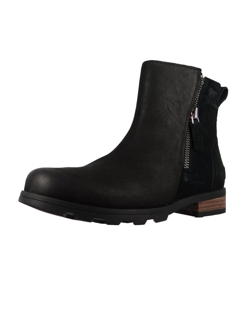 Sorel-Stiefeletten-Emelie-Zip-schwarz