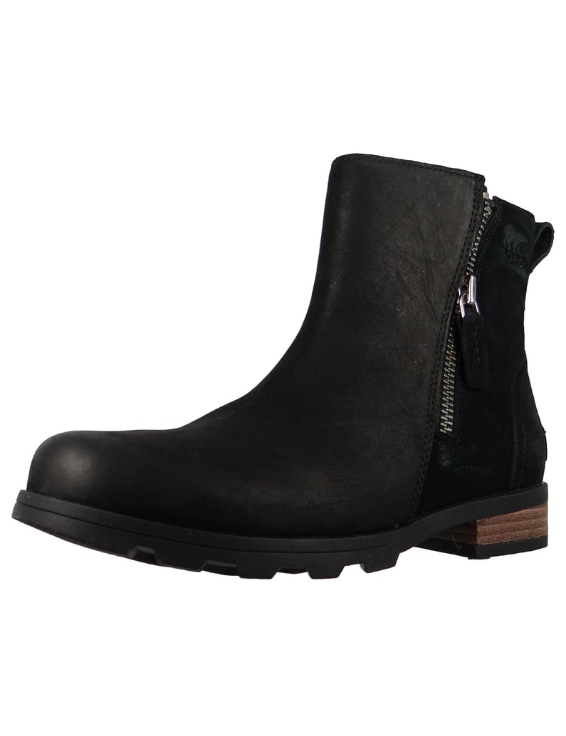 Sorel-Stiefeletten-Emelie-Zip-schwarz