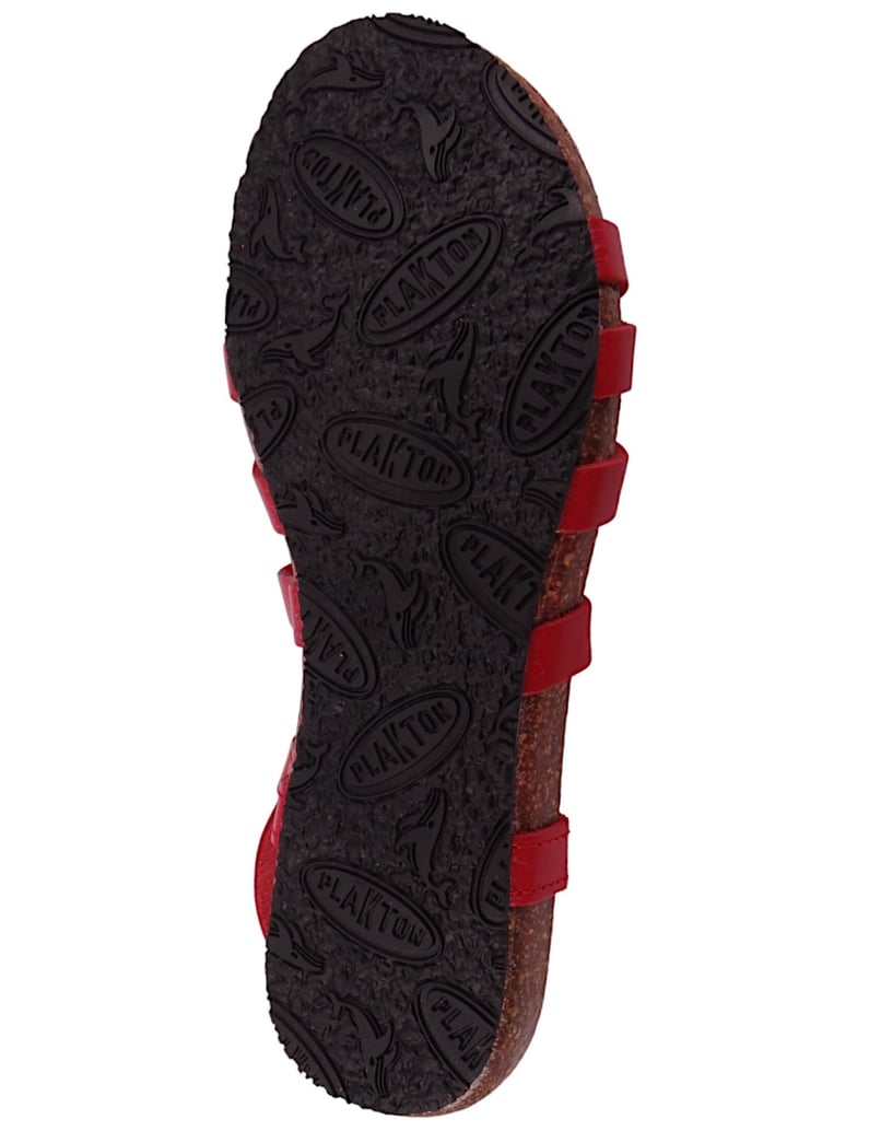 PLAKTON-Sandalen-rot