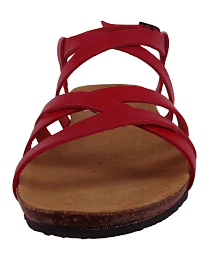 PLAKTON-Sandalen-rot