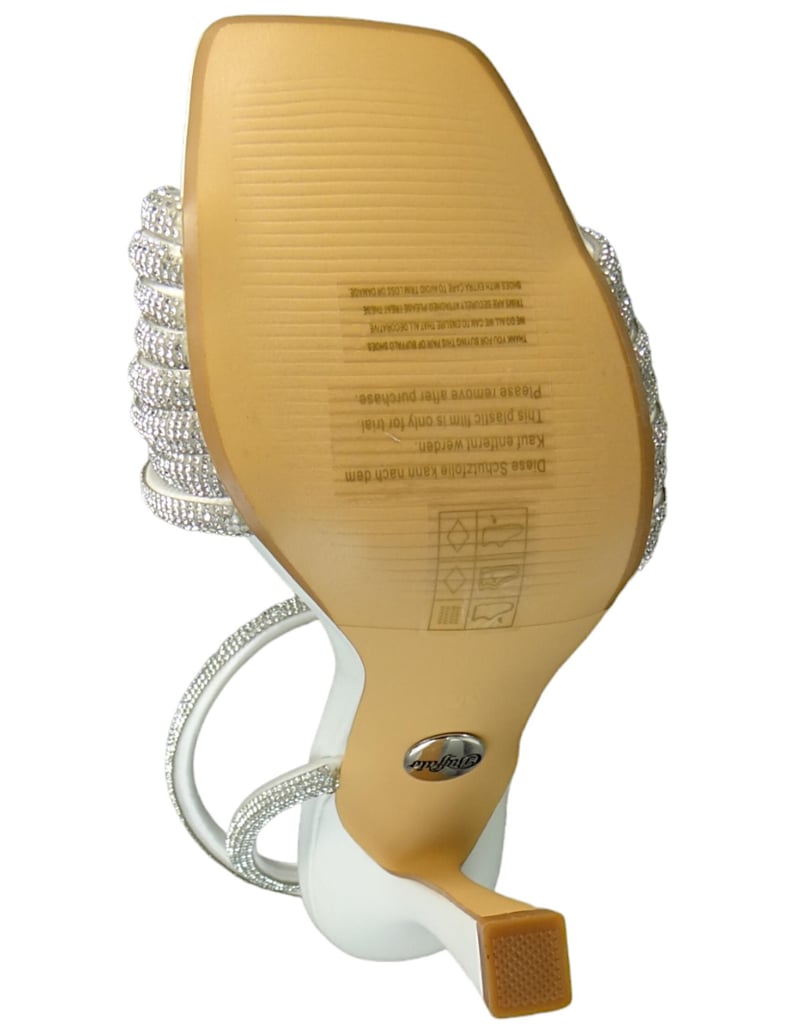 Buffalo-Sandalen-weiss