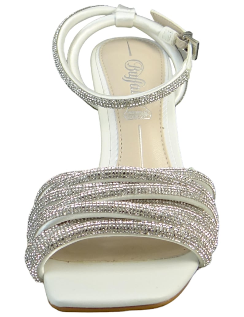 Buffalo-Sandalen-weiss