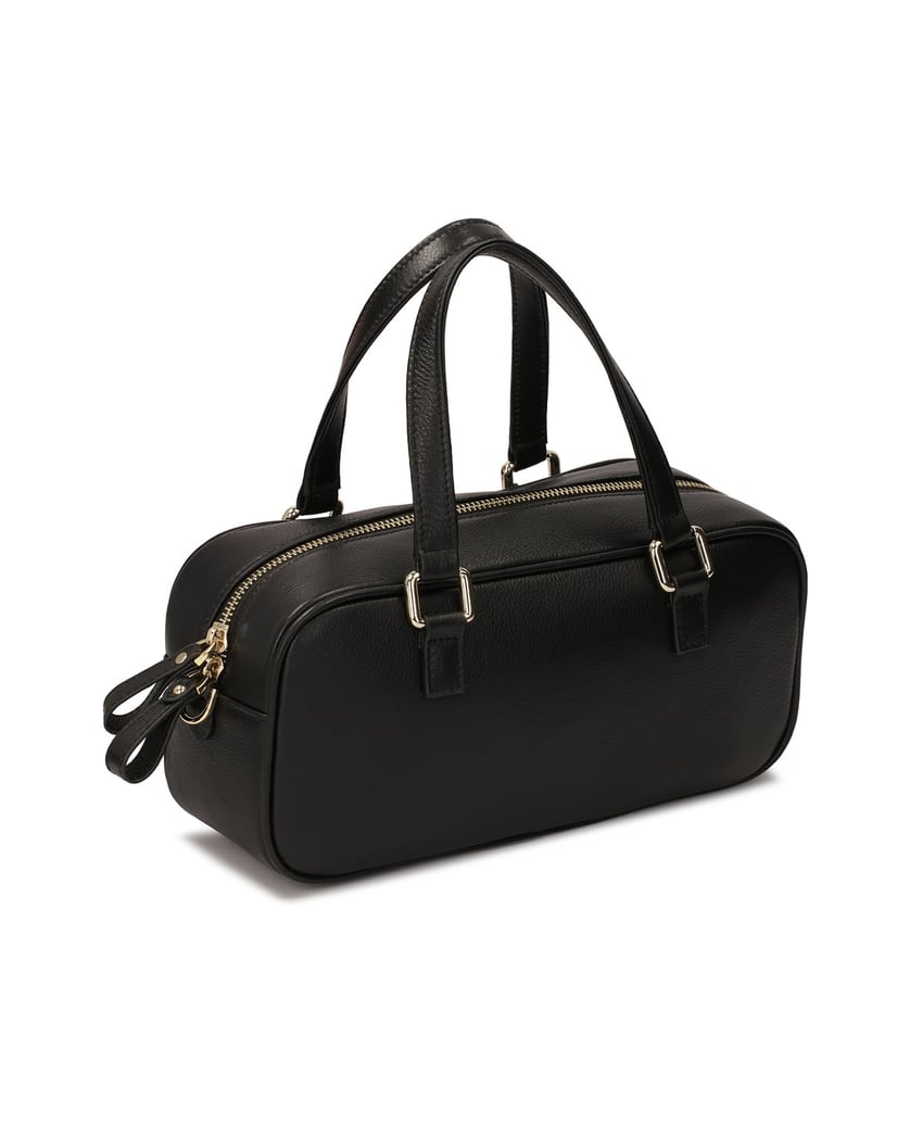 Kazar-Schwarze-Handtasche-mit-einer-interessanten-Form-schwarz