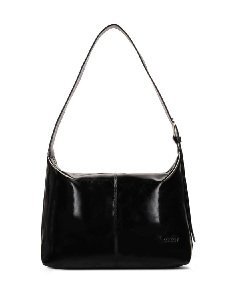 Kazar-Minimalistische-Handtasche-mit-Schulterriemen-schwarz