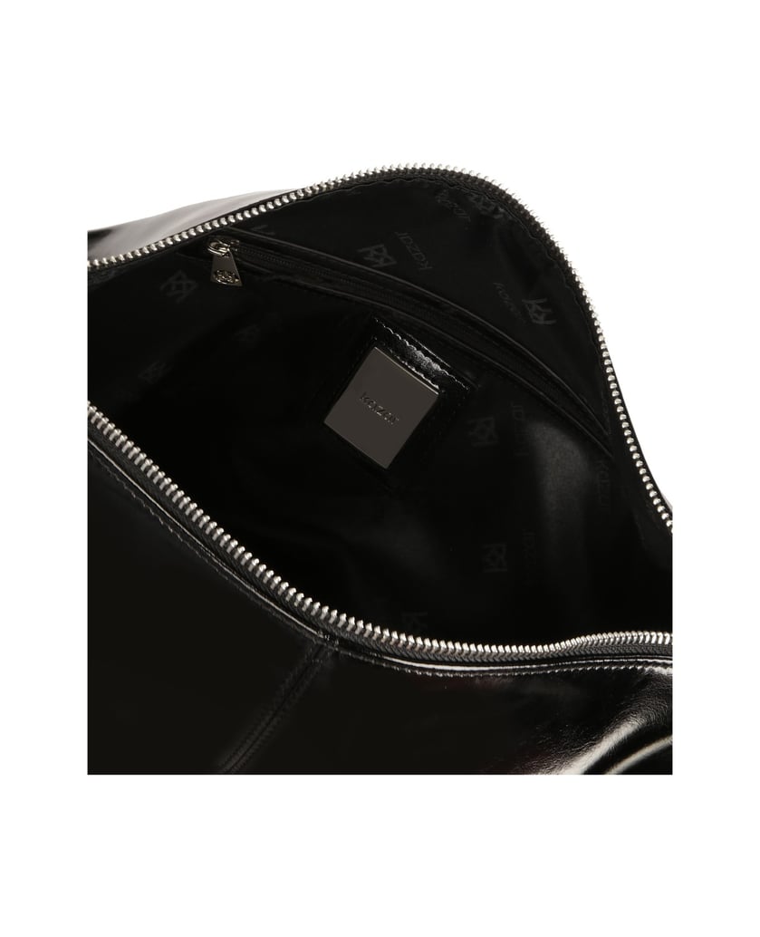 Kazar-Minimalistische-Handtasche-mit-Schulterriemen-schwarz
