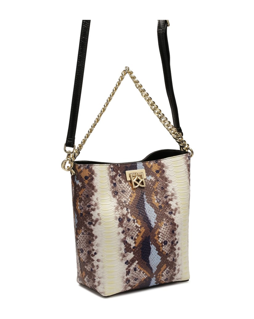 Kazar-Mehrfarbig-gemusterte-Kettenhandtasche-multicolor