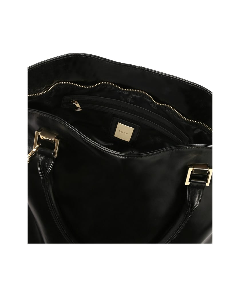 Kazar-Große-lässige-Lederhandtasche-schwarz