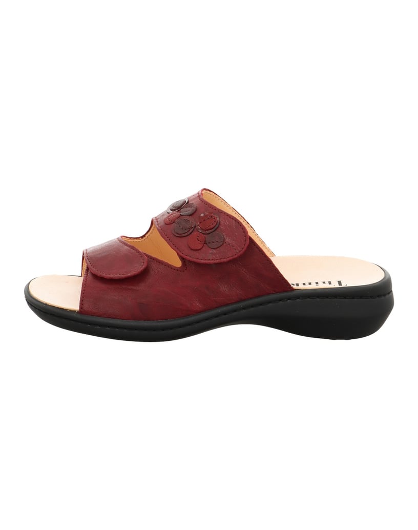 Think-Tieffußbett-Pantolette-CAMILLA-multicolor