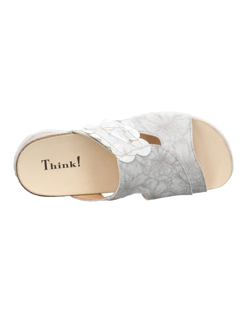 Think-Tieffußbett-Pantolette-MIZZI-silber