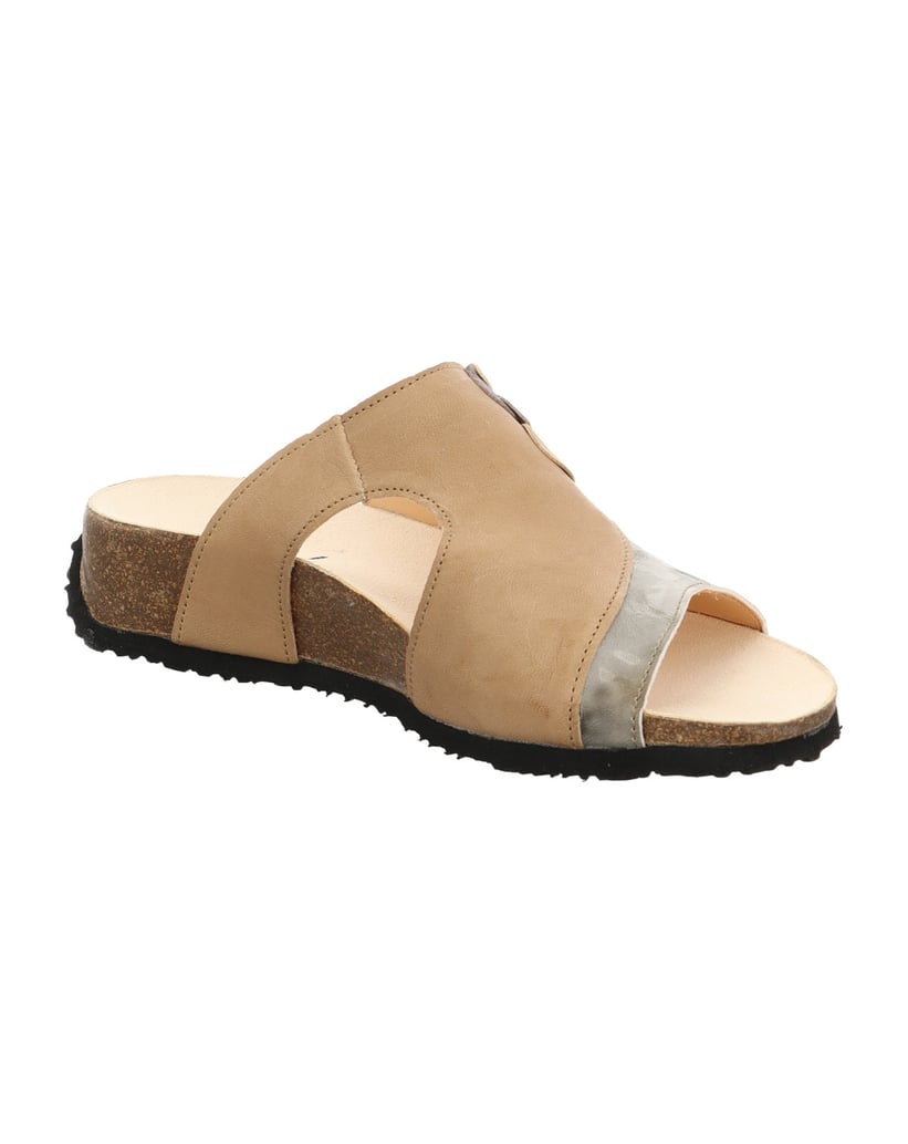 Think-Tieffußbett-Pantolette-MIZZI-multicolor