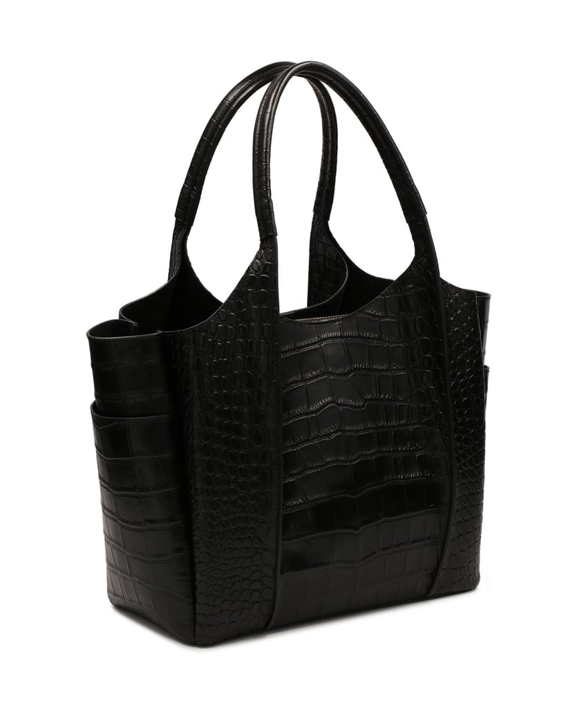 Kazar-Handtasche-in-Krokodillederoptik-schwarz