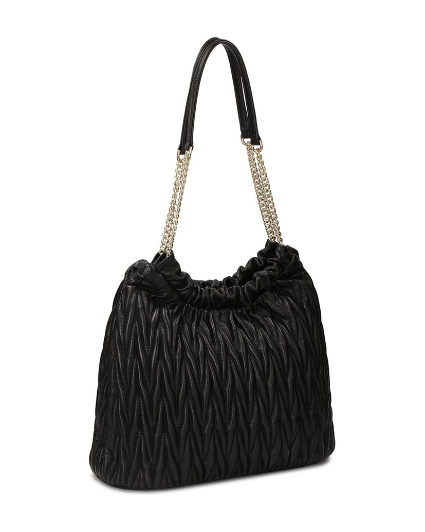 Kazar-Schwarze-gesteppte-Handtasche-in-Taschenform-schwarz