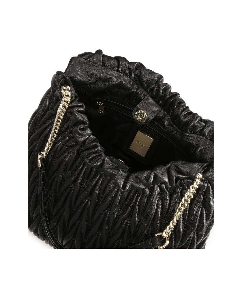 Kazar-Schwarze-gesteppte-Handtasche-in-Taschenform-schwarz
