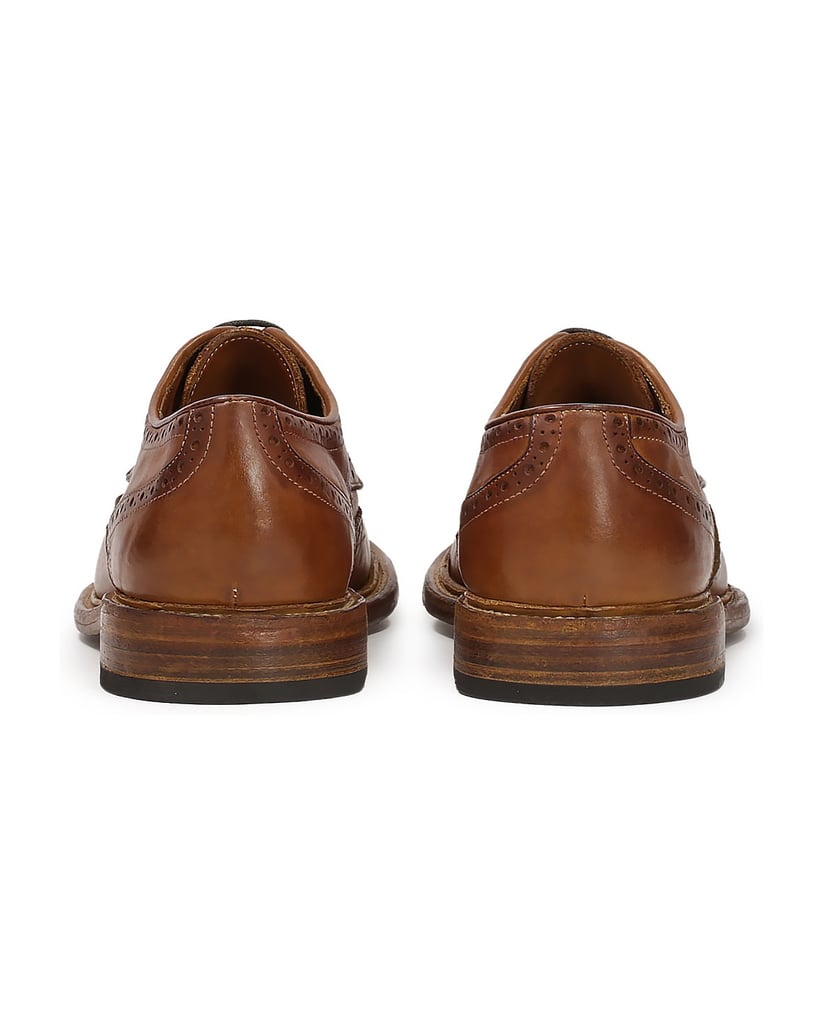 Kazar-Braune-Schuhe-mit-durchbrochener-Verzierung-Limited-Collection-braun