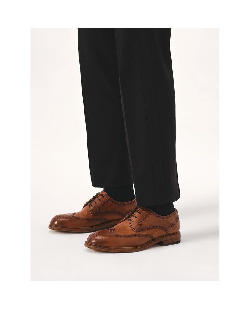 Kazar-Braune-Schuhe-mit-durchbrochener-Verzierung-Limited-Collection-braun
