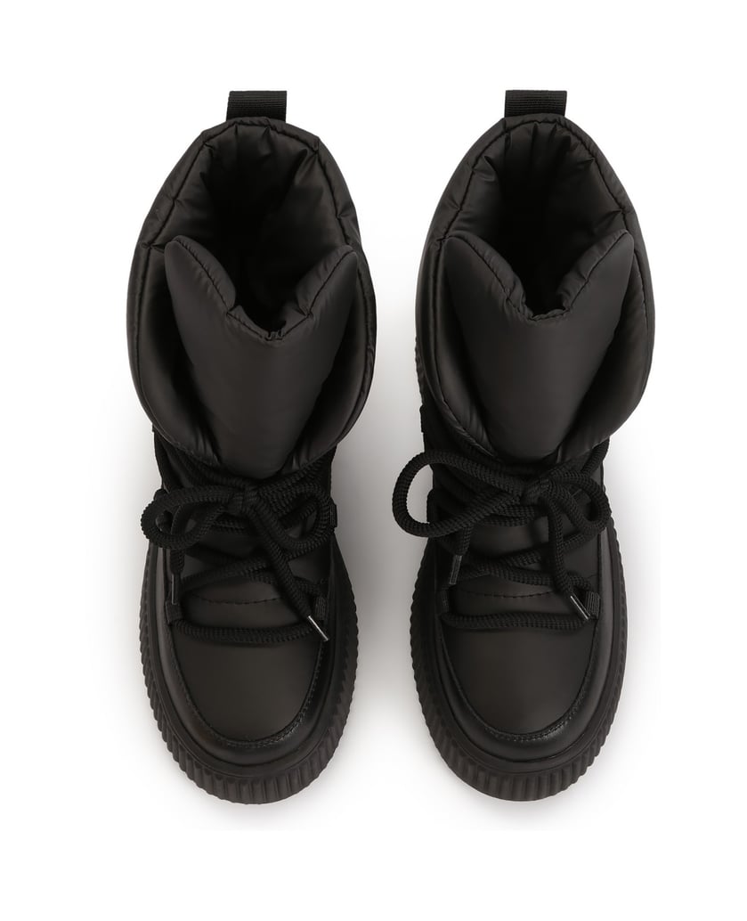 Kazar-Warme-Schneestiefel-aus-Leder-und-Kunststoff-schwarz