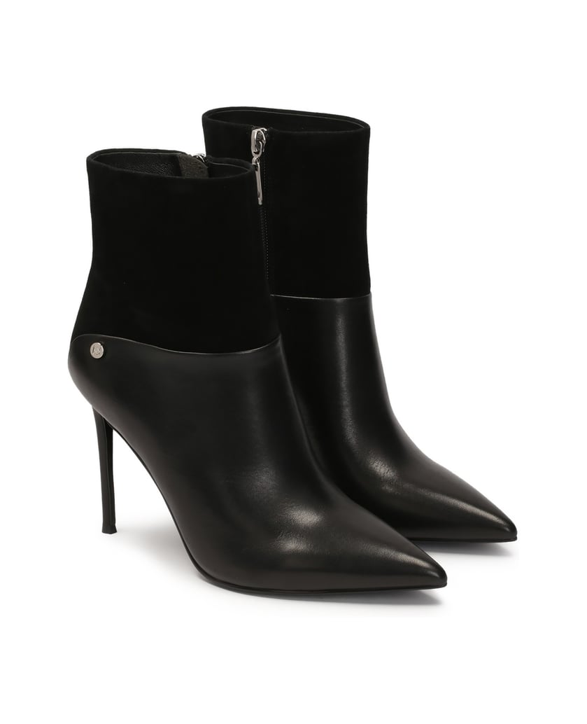 Kazar-Elegante-schwarze-Stiefel-mit-schlankem-Stilettoabsatz-schwarz