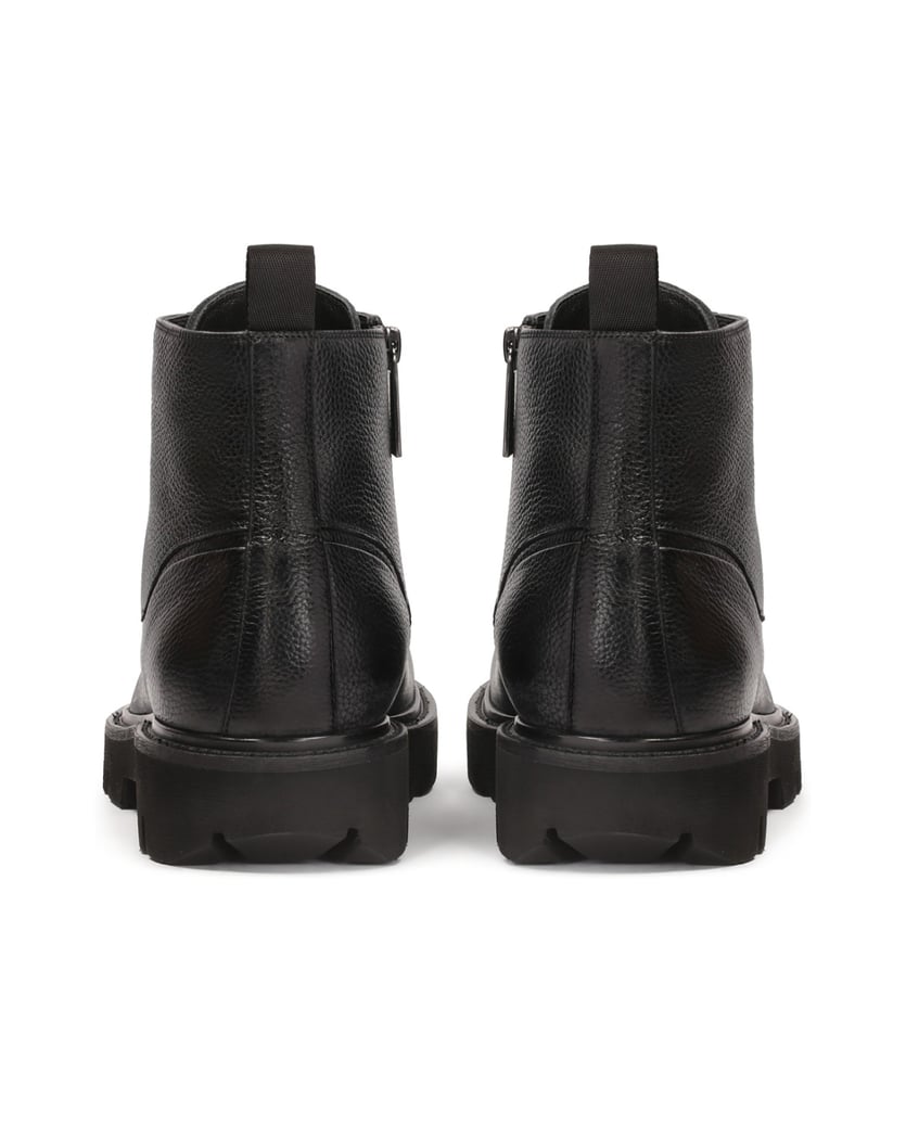 Kazar-Klassische-Herrenstiefel-auf-Treppensohle-schwarz