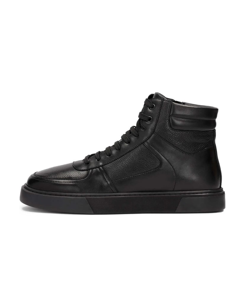 Kazar-Isolierte-Herren-Sneaker-in-schwarzer-Farbe-schwarz