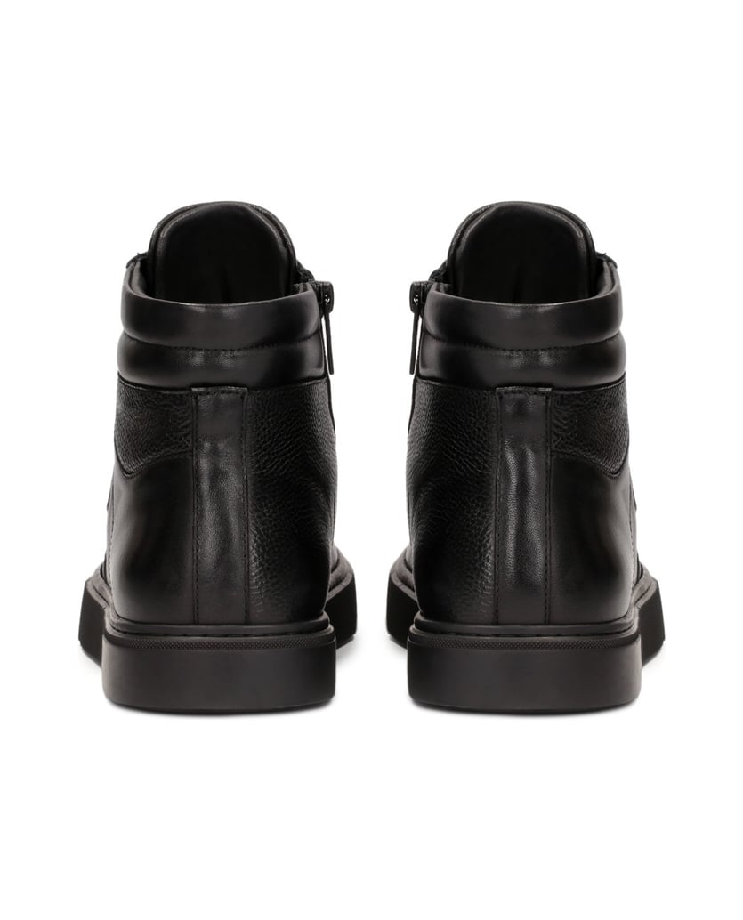 Kazar-Isolierte-Herren-Sneaker-in-schwarzer-Farbe-schwarz