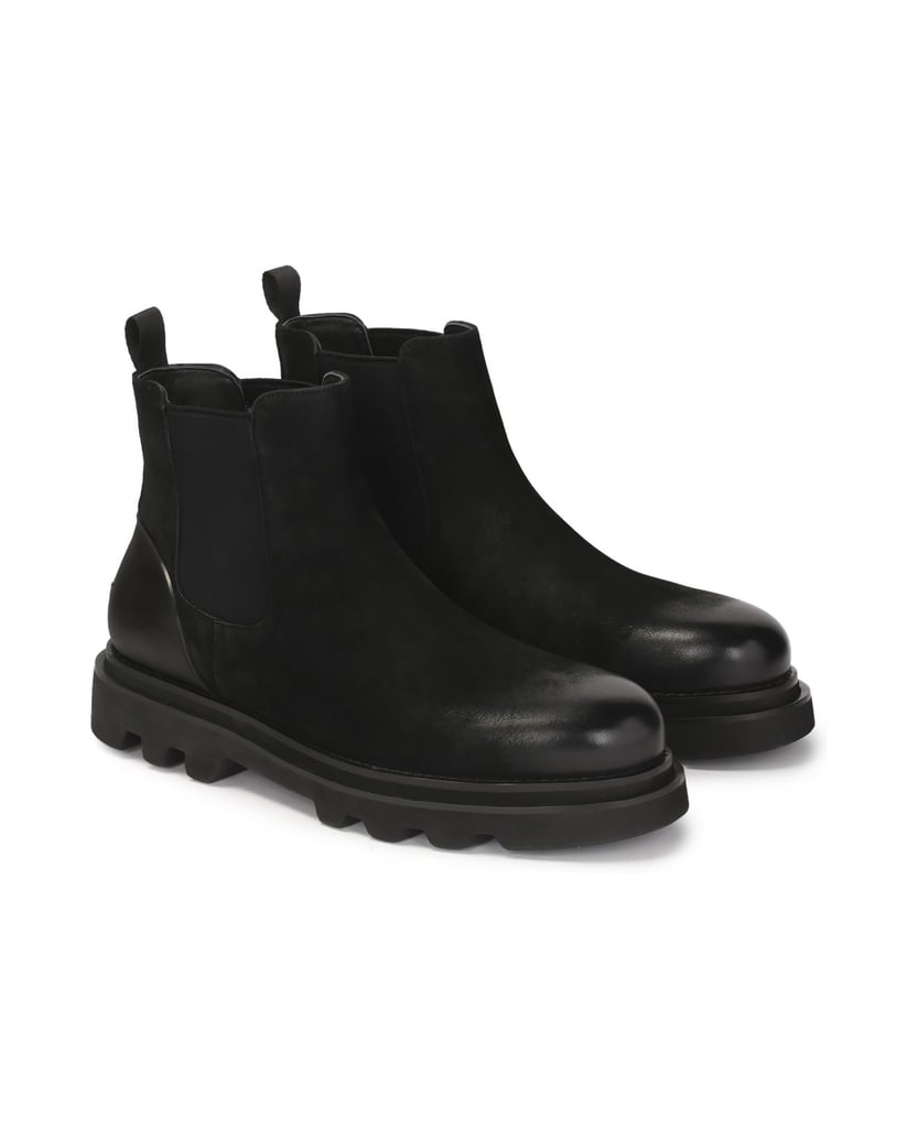 Kazar-Schwarze-isolierte-Chelsea-Stiefel-für-Männer-mit-Laufsohle-schwarz