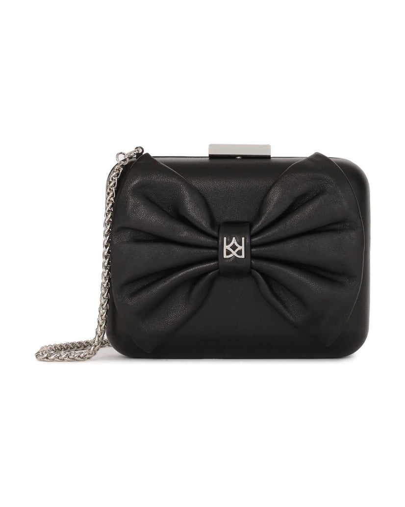 Kazar-Kleine-schwarze-Clutch-Tasche-mit-Verzierung-schwarz