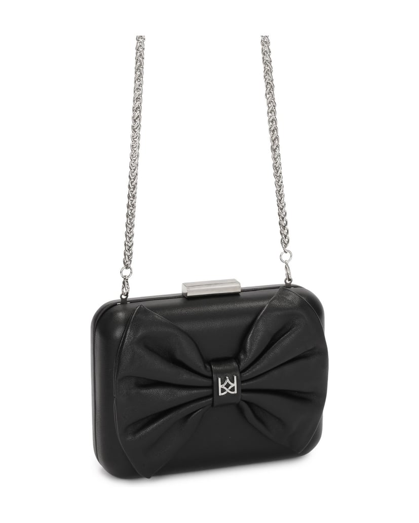 Kazar-Kleine-schwarze-Clutch-Tasche-mit-Verzierung-schwarz