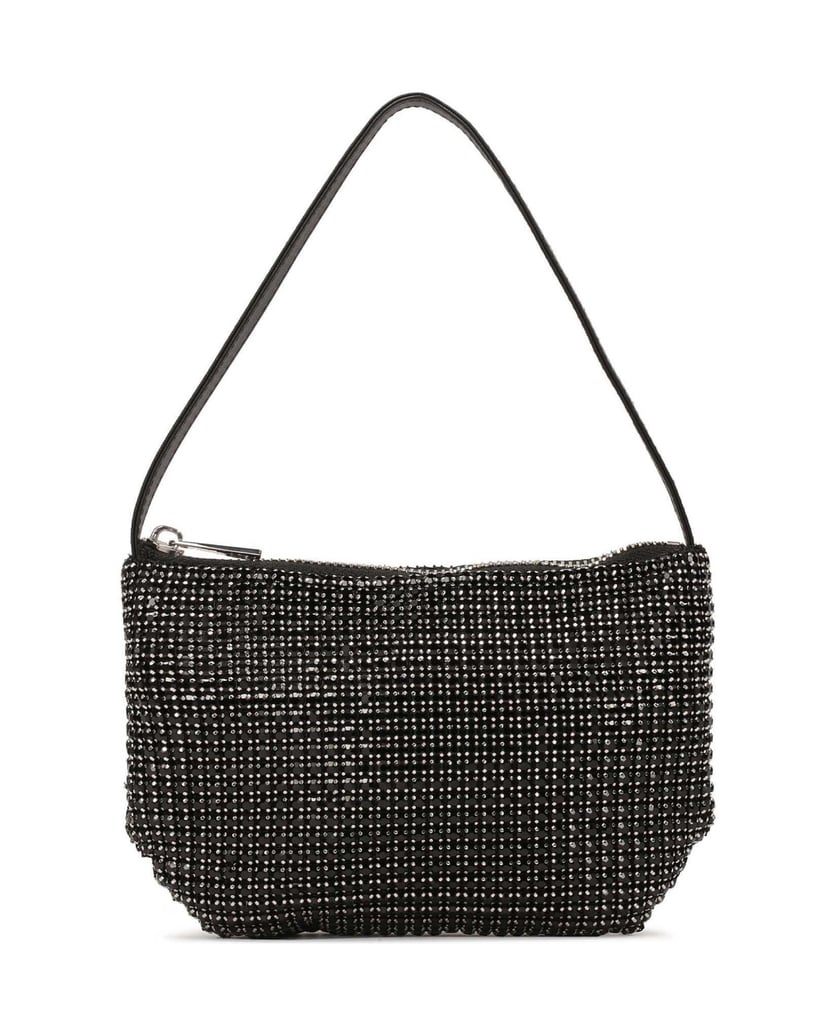 Kazar-Glänzende-kleine-Handtasche-in-schwarzer-Farbe-schwarz