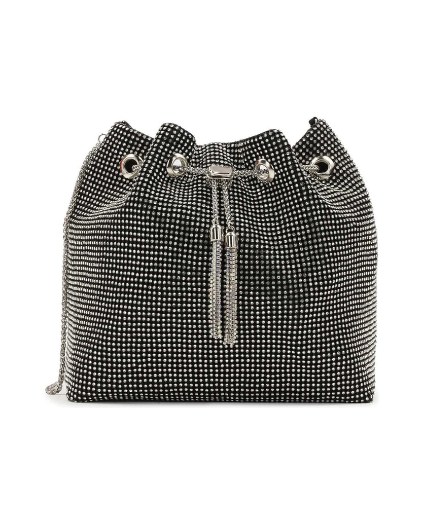 Kazar-Elegante-Tasche-Geldbörse-mit-Kristallen-schwarz