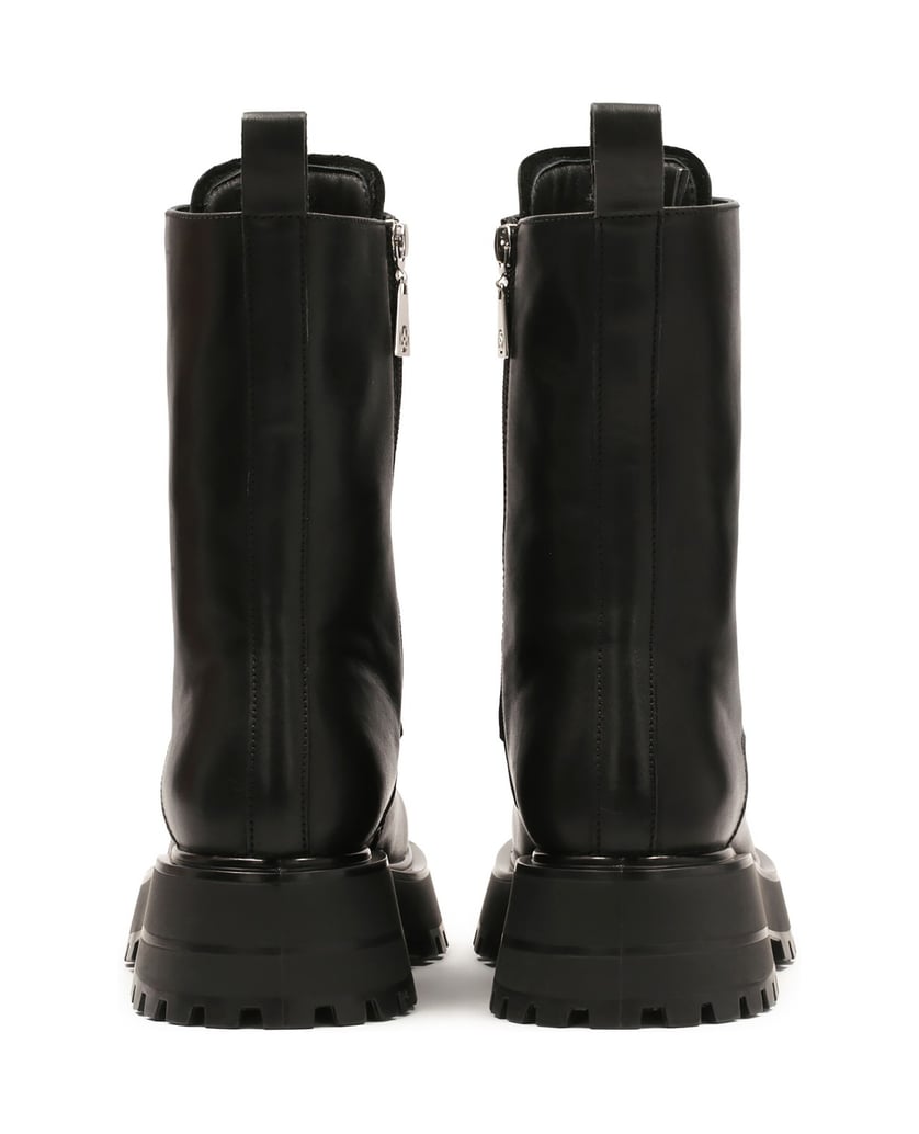 Kazar-Schwarze-Stiefel-mit-hohem-Schaft-im-Militärstil-schwarz