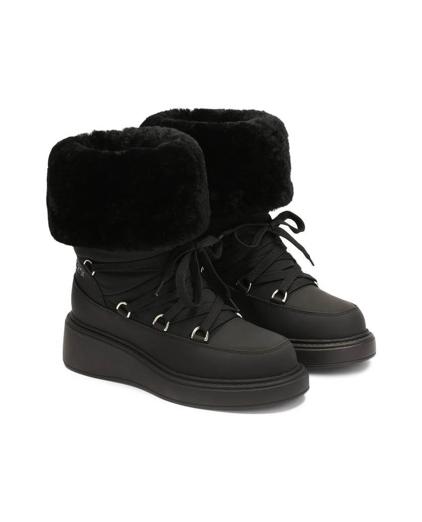 Kazar-Schwarze-Schneestiefel-mit-Schafswolle-schwarz