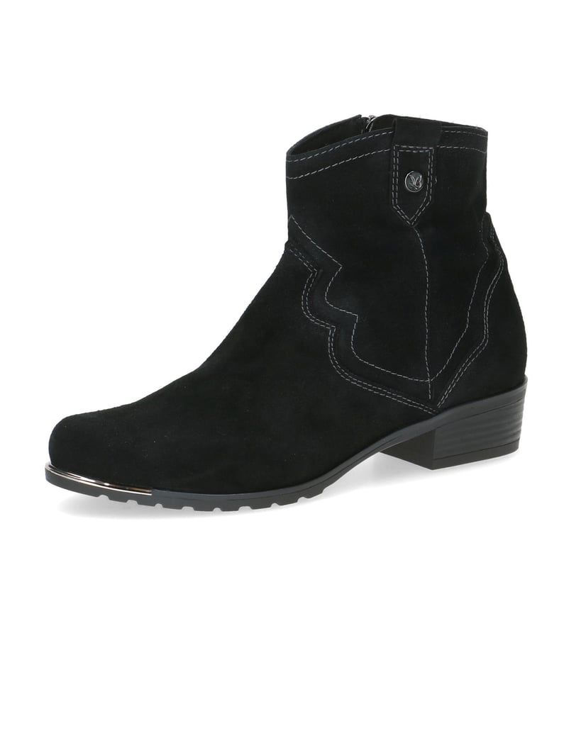 Caprice-Stiefeletten-schwarz