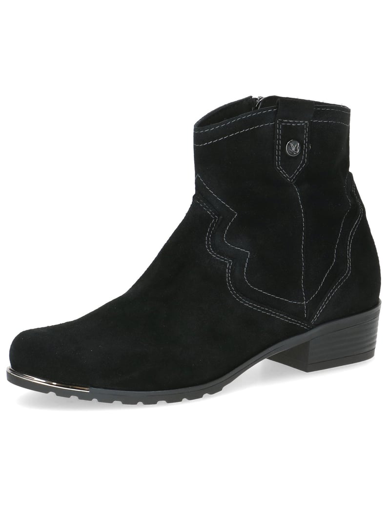 Caprice-Stiefeletten-schwarz