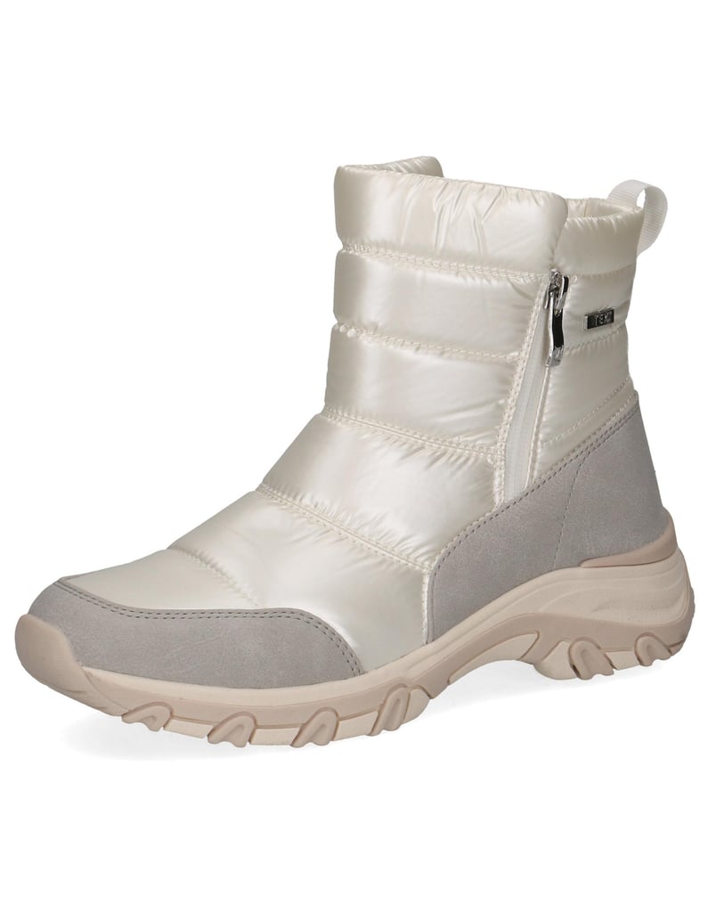 Caprice-Stiefeletten-weiss