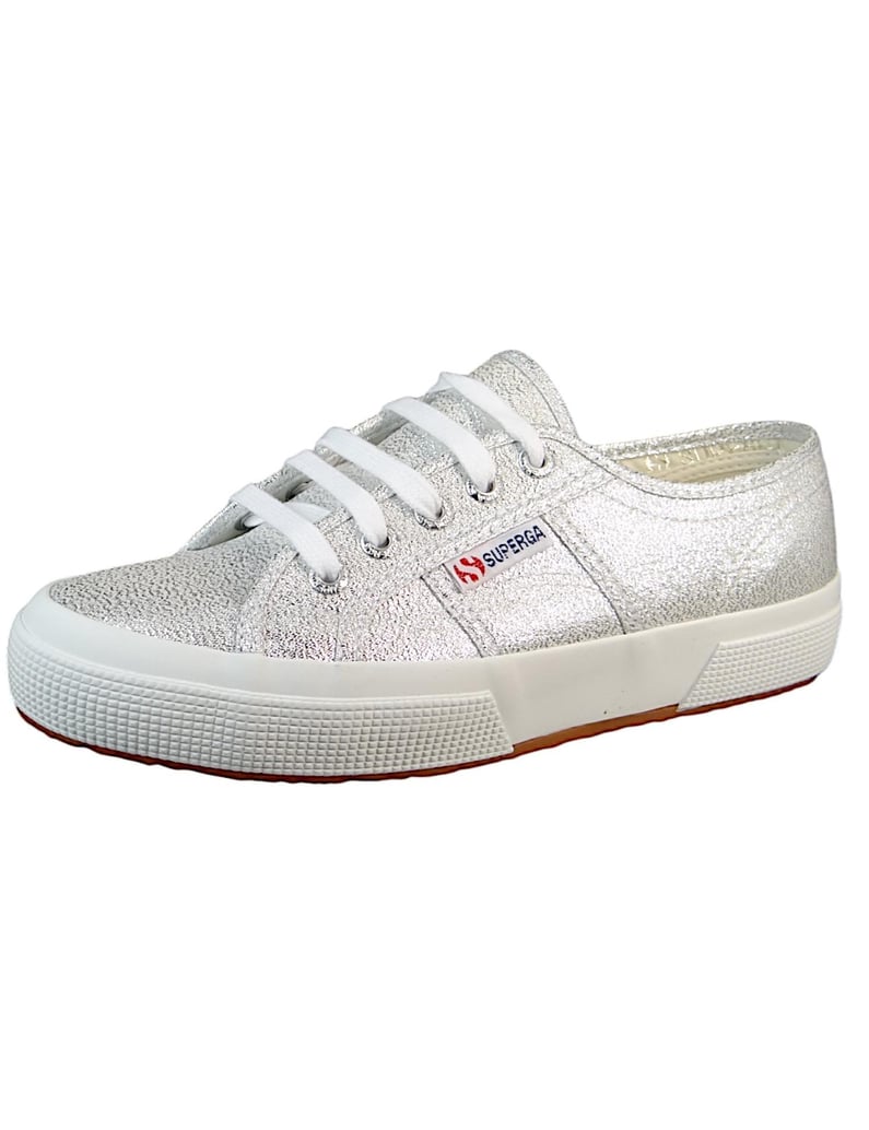 Superga-Sneaker-silber
