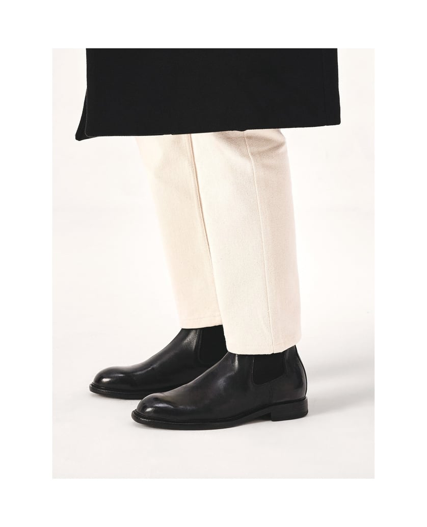 Kazar-Schwarze-Chelsea-Stiefel-aus-Leder-in-limitierter-Auflage-schwarz