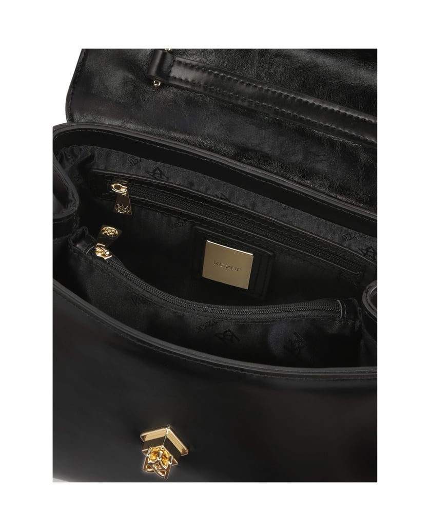 Kazar-Tasche-vom-Typ-Truhe-mit-verstellbarem-Griff-schwarz