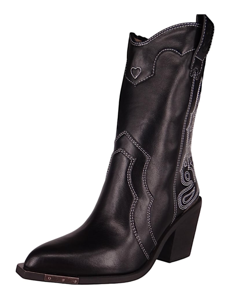 Buffalo-Stiefeletten-schwarz
