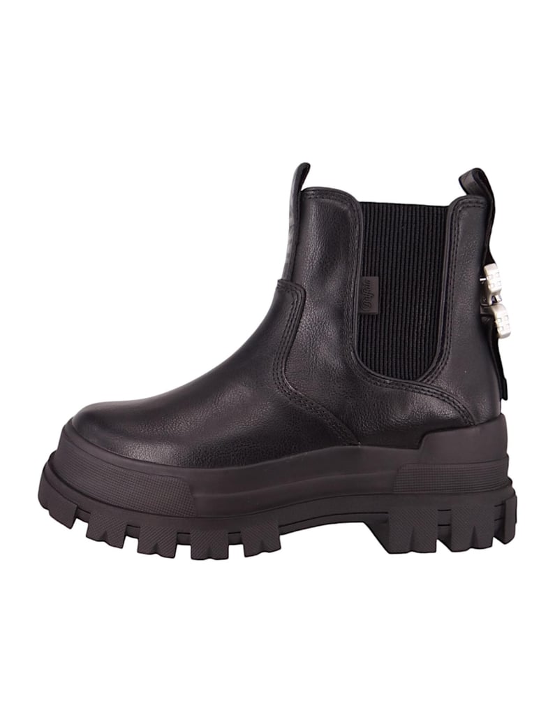 Buffalo-Stiefeletten-schwarz
