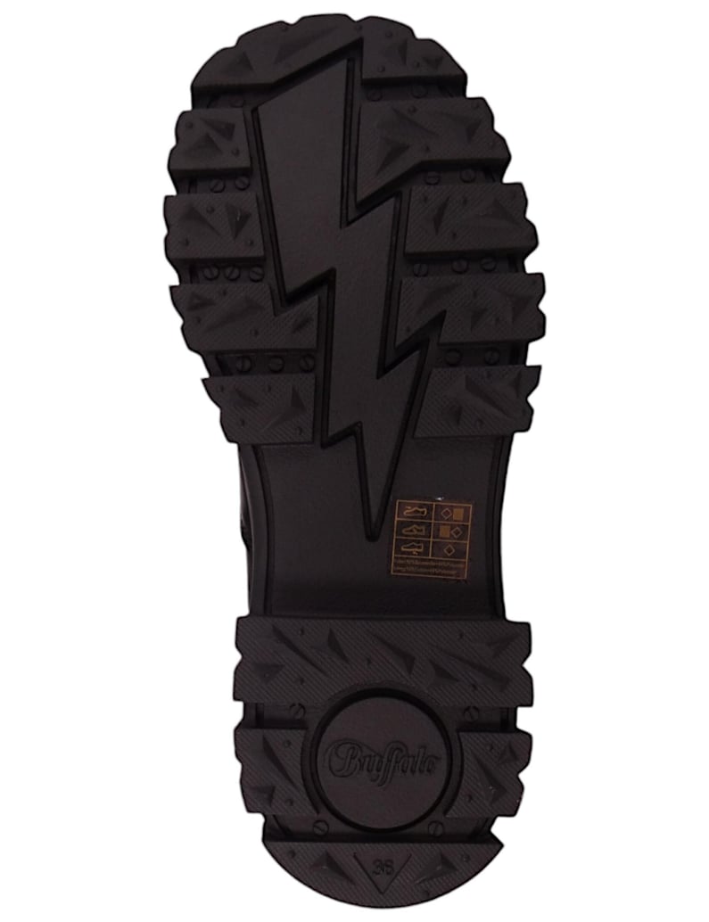 Buffalo-Stiefeletten-schwarz