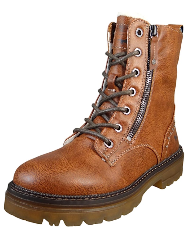 Mustang-Stiefeletten-braun