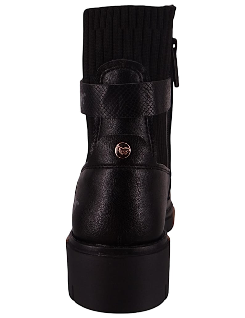 Mustang-Stiefeletten-schwarz