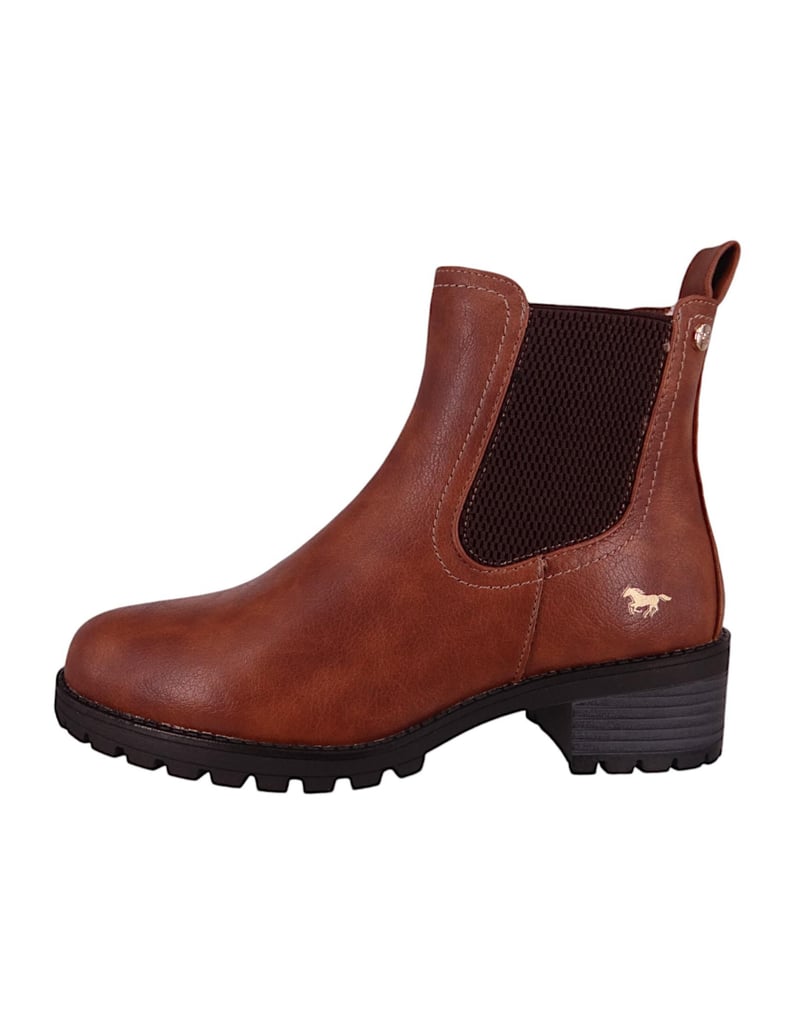 Mustang-Stiefeletten-braun